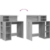 Stalas Pilkas Sonoma Apdirbta mediena 90 x 48 x 101,5 cm