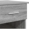 Stalas Pilkas Sonoma 90 x 49 x 75 cm Apdirbta mediena