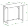 Biurko Techly Baltas 80 cm x 46 cm