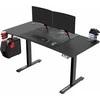 Ultradesk V2 lygis Juodas 140 cmx68 cm