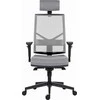 Biuro kėdė Powerton Ergonomiczny fotel biurowy Marie, Pilka
