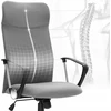 SONGMICS ergonominė biuro kėdė, reguliuojamo aukščio, iki 120 kg, OBN034G01