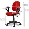 Fotel ICA-CT MC04RE TECHLY