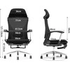 „Spacetronik“ ergonominė biuro kėdė su kojų atrama ALVA SPC-A