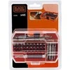 Black &amp; Decker BD Rinkinys AKCESORIÓW 45szt.
