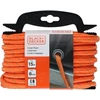 Black & Decker Juodas & Decker Tvirtinimo virvė 0,80 cm su rite 15 metrų Juodas+DECKER