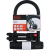 Black &amp; Decker Juodas &amp; Decker - Bicycle Lock / U-Lock 14x25 cm