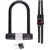 Black &amp; Decker Juodas &amp; Decker - Bicycle Lock / U-Lock 14x25 cm
