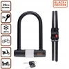 Black &amp; Decker Juodas &amp; Decker - Bicycle Lock / U-Lock 14x25 cm