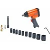 Black &amp; Decker Pneumatinis veržliasukis 160158XBND 1/2" 310Nm + smūginės galvos 10 vnt.