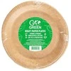 Black & Decker Gogreen Kraft paper plates Go Žalias Ø18cm 20 pcs/0,14kg