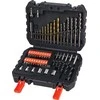 Grąžtas Black &amp; Decker Juodas+DECKER Rinkinys grąžtų ir sukimo antgalių 50szt.