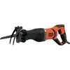 Black & Decker Juodas & Decker Tiesinis pjūklas Juodas & Decker BES301-QS; 750 W