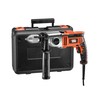 Black & Decker Drill Juodas & Decker KR911K-QS