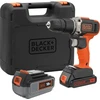 Akumuliatorinis gręžtuvas Black&Decker BCD003MEM2K-QW,18V, 2x2,5Ah