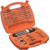Black &amp; Decker Juodas &amp; Decker 50 vnt. antgalių rinkinys + KC9006 atsuktuvas su baterijomis