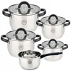 Black Juodas Juodas INOX 8 ELEMENTÓW RONDEL