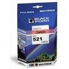 Black Point Juodas Point Krepšys Juodas Point BPC 521 / CLI-521 (žalsvai mėlyna, geltona, juoda)