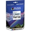 Black Point Juodas Point Švirkštas Juodas Point užtaisai BPE T0715 / C13T071540 / T0715 (žydros, rausvos, geltonos, juodos)