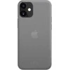 Wd Br Hama Juodas Rock "Ultra Thin Iced" GSM FUR DĖKLAS, skirtas iPhone 12 MINI, SKAIDRUMAS