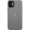 Wd Br Hama Juodas Rock "Ultra Thin Iced" GSM FUR DĖKLAS, skirtas iPhone 12 MINI, SKAIDRUMAS