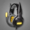 Carruzzo Blade Gaming BATHEAD Ausinės be mikrofono ir ausinės su mikrofonu Laisvų rankų įranga Vielinis Su lankeliu Žaidimams Juoda, Geltona