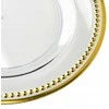 Mondex BLANCHE CLEAR dekoratyvinė padėklas 33x33x1,5 cm