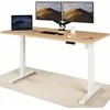 Powerton ERGO Blat biurka 120x75x1,8 cm, Dąb