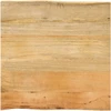 stalviršis 40x40x2,5 cm Live Edge masyvo mango