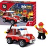 Konstruktorius Blocki MyFireBrigade Gaisro gesinimo automobilis KB0819, 84 vnt