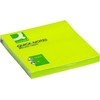 Q-Connect Lipnūs lapeliai 76x76mm 80lap žali
