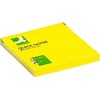 Q-Connect Lipnūs lapeliai 76x76mm 80lap geltoni