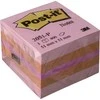 Lipnūs lapeliai Post-it, 51x51mm, 400 lapelių, rožinės spalvos