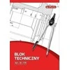 Techninis blokas A4/10K baltas (20vnt) HERLITZ