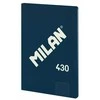 Milan Bloknotas Milan 1918 Granatowy A4 Kraciasty