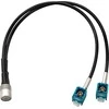 Blow Oem Automobilio antenos adapteris Ford 2xFAKRA(M)