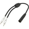 Blow Oem Automobilio antenos adapterio skirstytuvas 2x kištukas-DIN