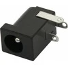 Blow Oem DC lizdas 2.5x5.5 montavimui plastikinis