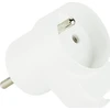 Blow 2382# Baltas kampinis kištukas wt-16g su elektros lizdu
