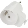Blow 2382# Baltas kampinis kištukas wt-16g su elektros lizdu