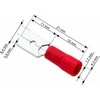 Blow Oem Vamzdelio formos jungtys 6.3/0.8 100vnt - raudona
