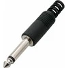 Blow Oem Kištukas AUX 6.3 mono plastikinis HQ - 20vnt