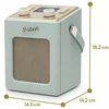 Roberts Radio Revival Mini 2 anties kiaušinio mėlyna
