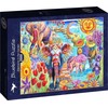 Bluebird Puzzle Dėlionė 2000 spalvingų dramblių sode