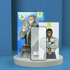 „Blueo 5D Mr. Monkey Glass“ – „Apple iPhone 14 Pro Max“ juodas (stiprus privatumas)
