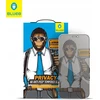 „Blueo 5D Mr. Monkey Glass“ – Apple iPhone 13 Pro Max / 14 Plus juodas (stiprus privatumas)