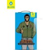 Blueo 5D Mr. Monkey Glass - skirtas Samsung Galaxy A14 4G / A14 5G juodas (Strong Lite)
