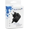 BlueStar Telefono įkroviklis Blue Star USB A 2A 10W + laidas USB A į USB C TFK-TC-1100B juodas