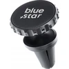 BlueStar Magnetinis automobilio telefono laikiklis „Blue Star Crown“ oro išleidimo angos juodas