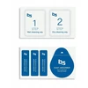 BlueStar FULL Grūdintas stiklas Samsung Galaxy S26 PLUS (pilnai klijuojamas / dėklas suderinamas / veikiantis skaitytuvas) mėlynas Star 5D juodas